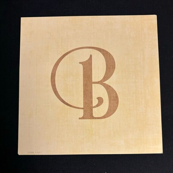 5.5” NEW! “B” Square Monogram Letter Print Ready to be Framed Print Only - Picture 1 of 1